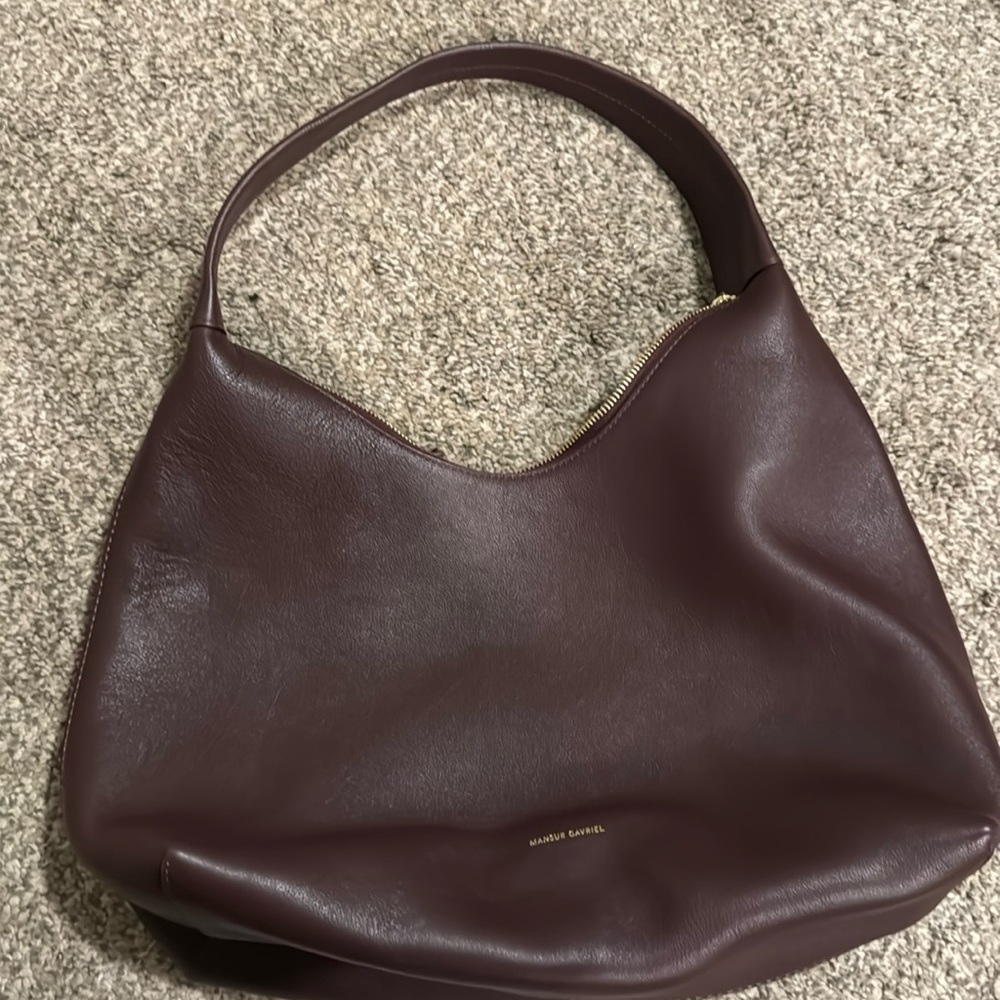 Mansur Gavriel candy Hobo in plum